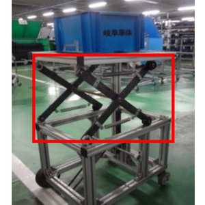 機(jī)械生產(chǎn)工廠自動(dòng)升降返還精益管物料車案例